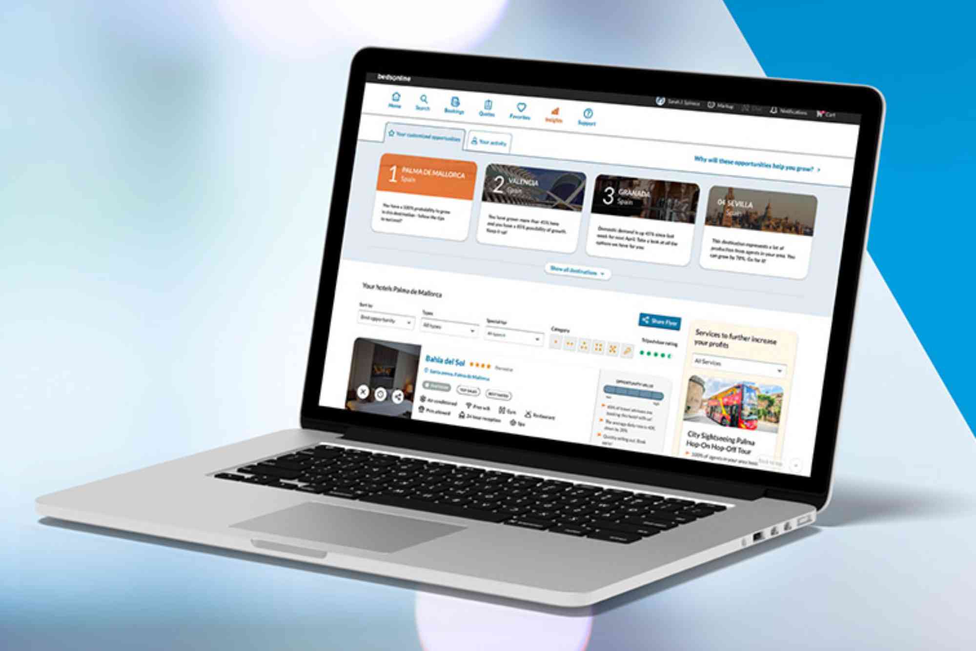 Bedsonline Travel Agent Portal