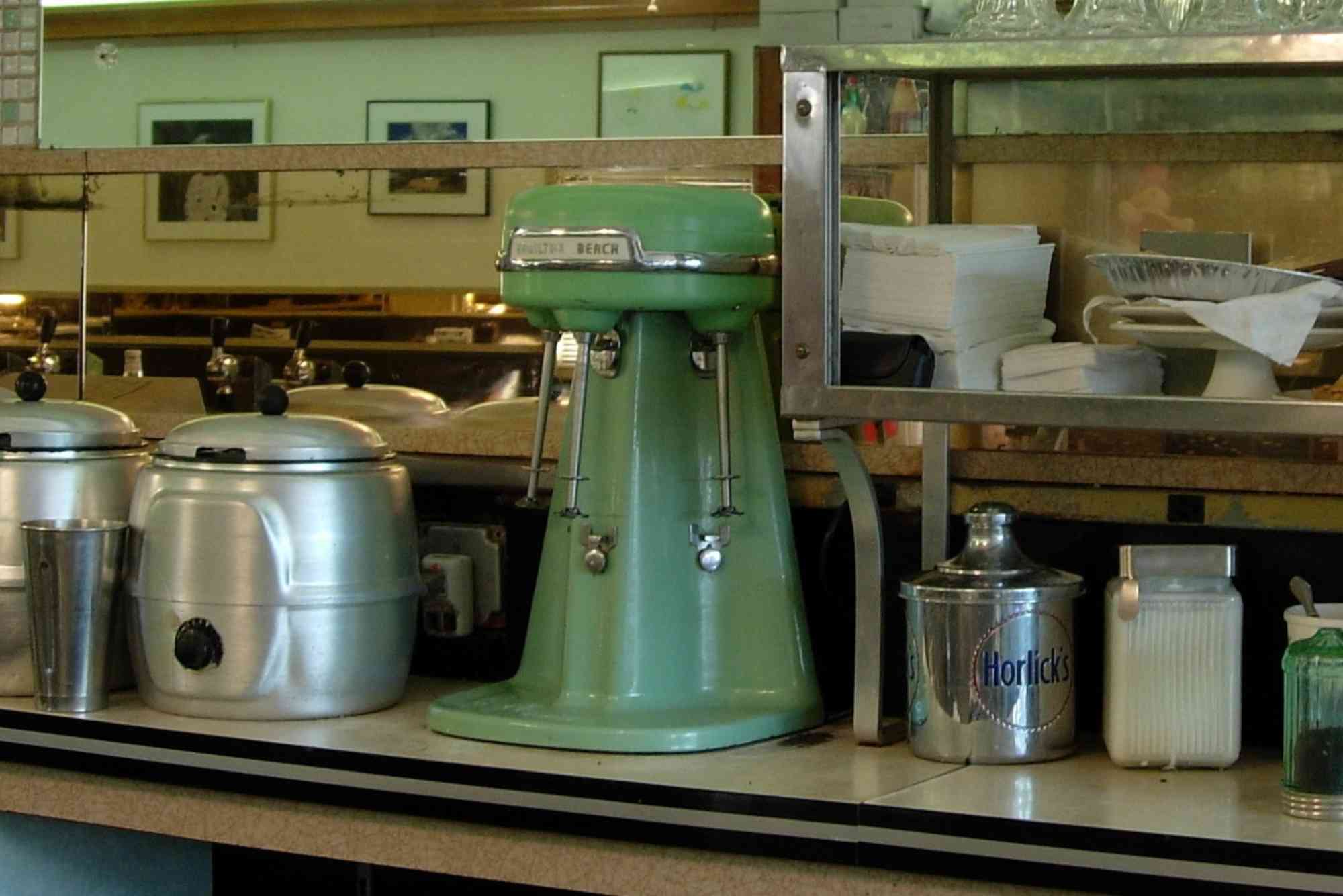 Old Fashioned Soda Fountain Machine