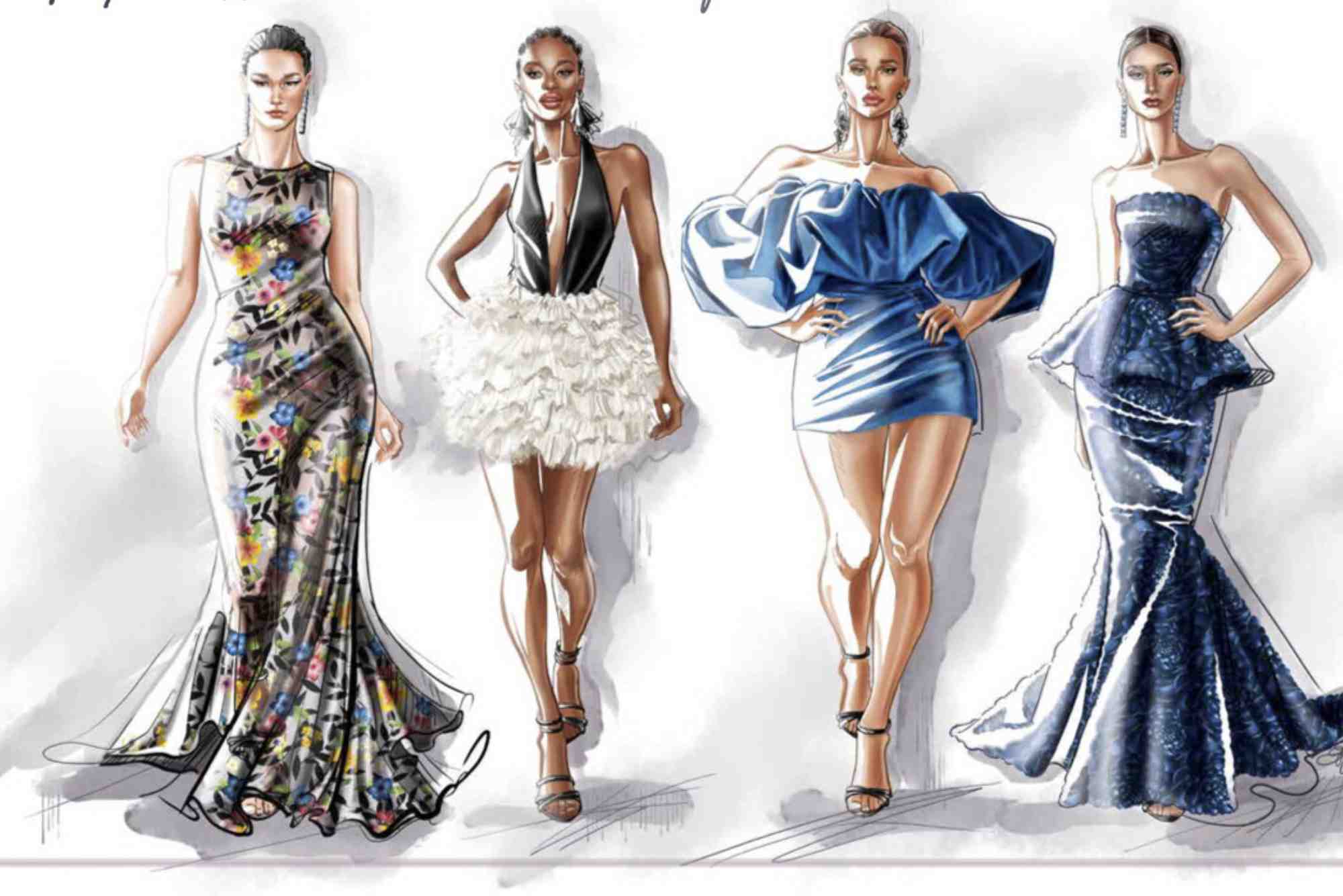 Fashion Illustration Haute Couture