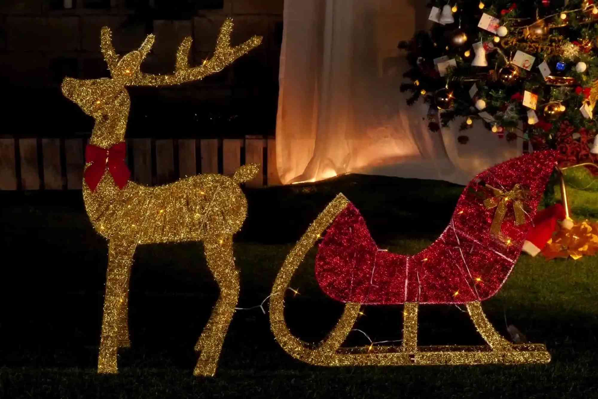Outdoor Lighted Christmas Decorations