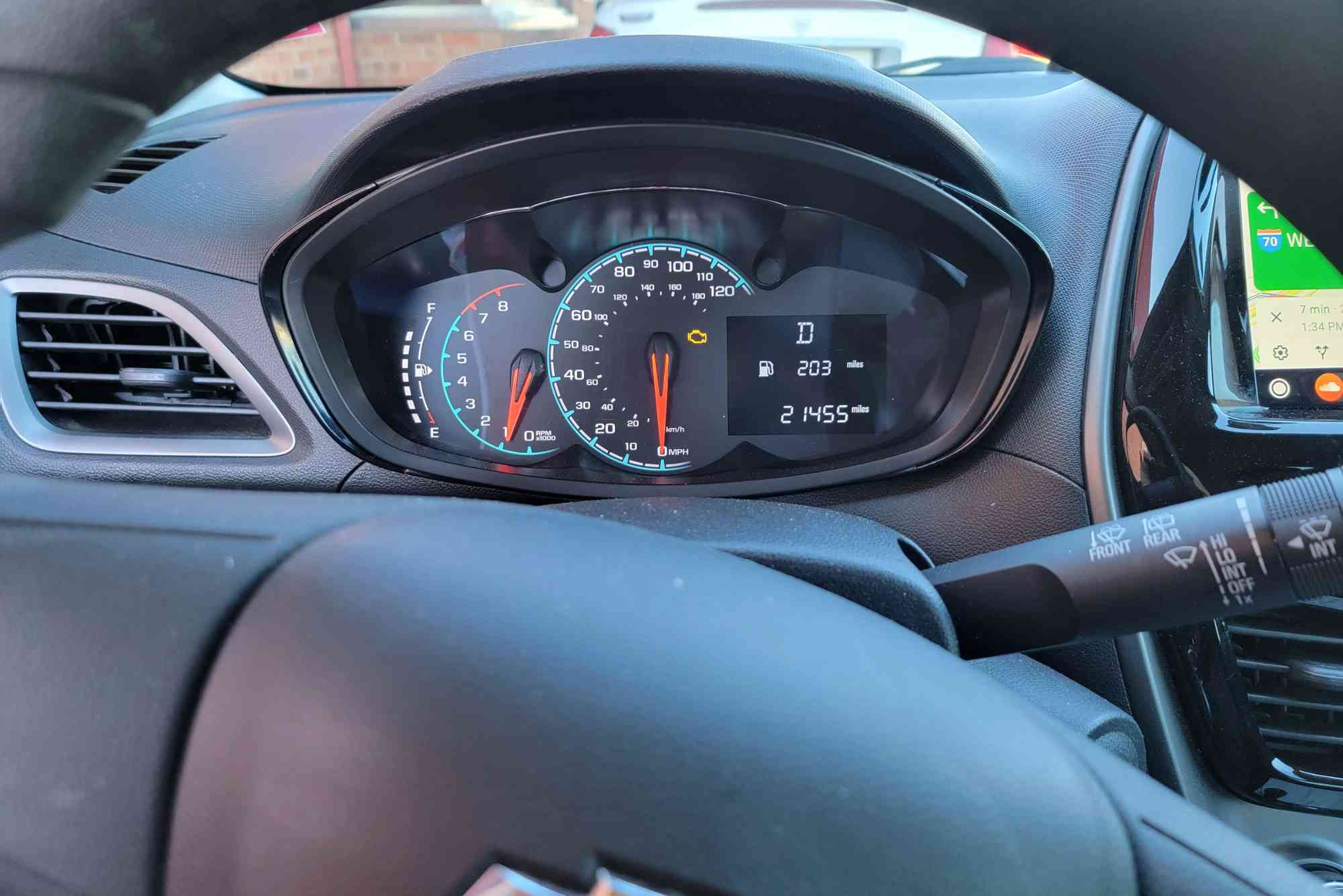 Engine Light On Chevy Spark