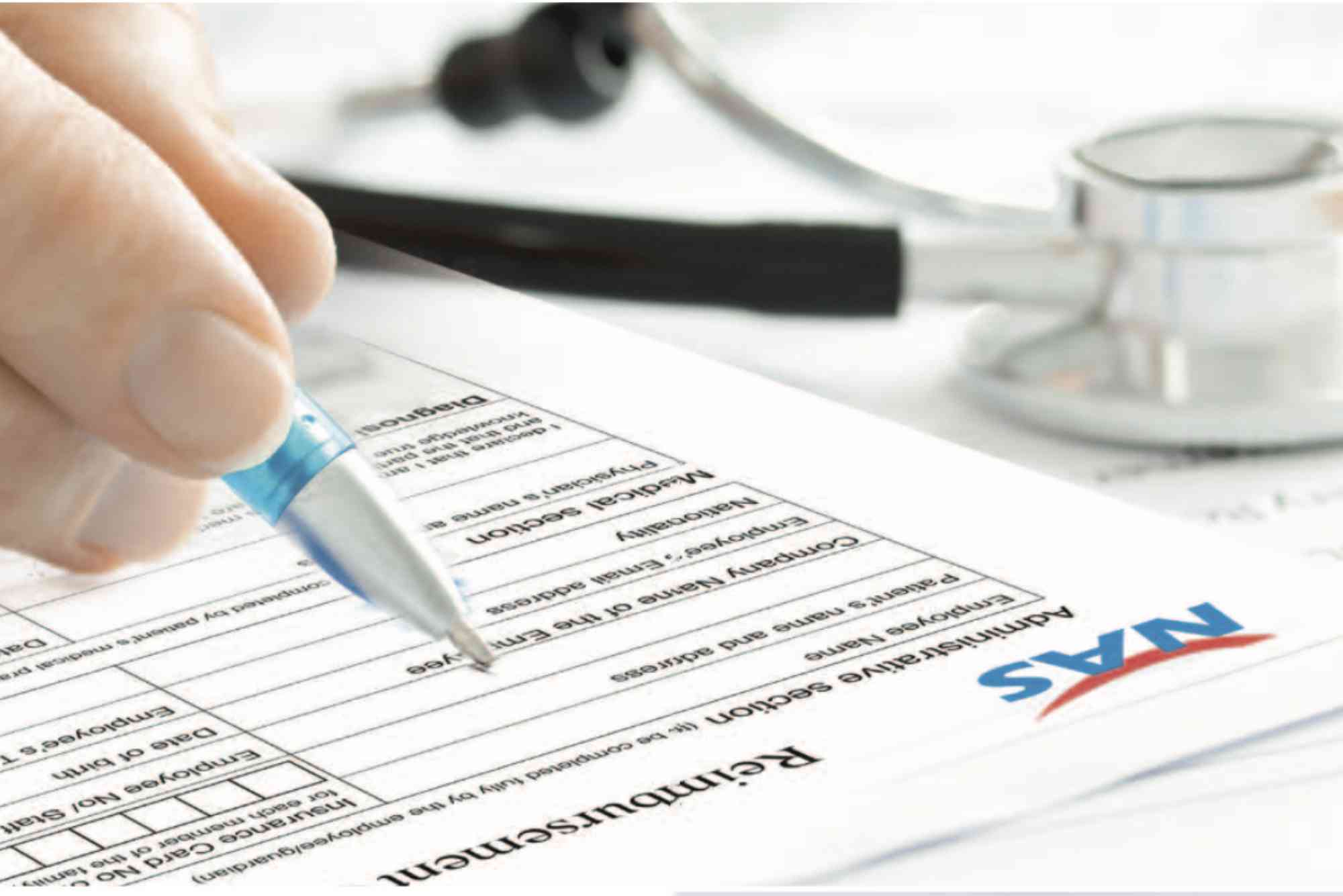 Nas Insurance Reimbursement Form
