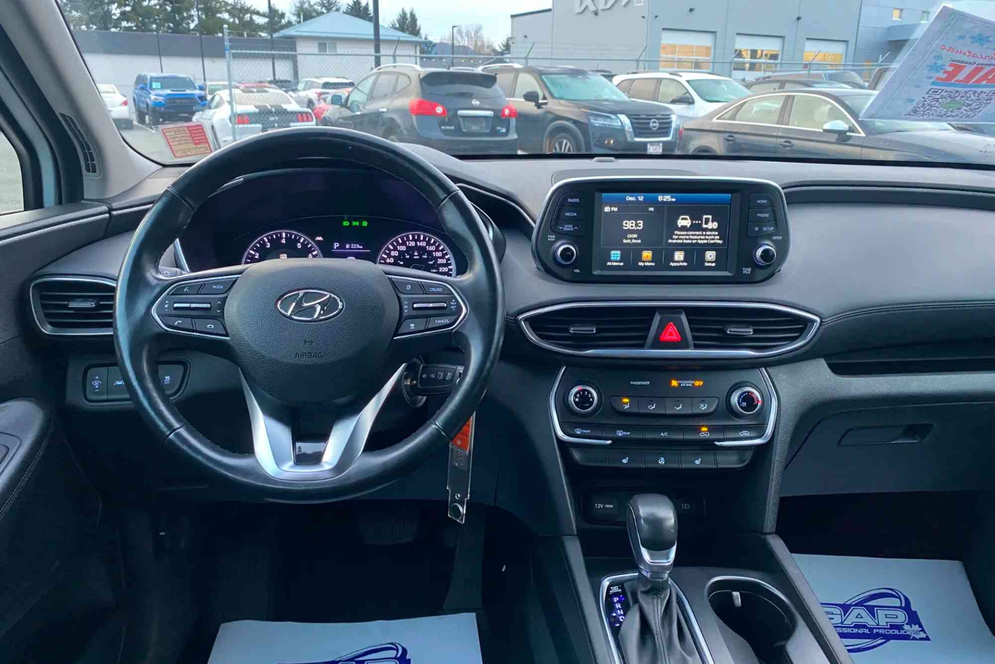 2019 Hyundai Santa Fe Oil Life Reset