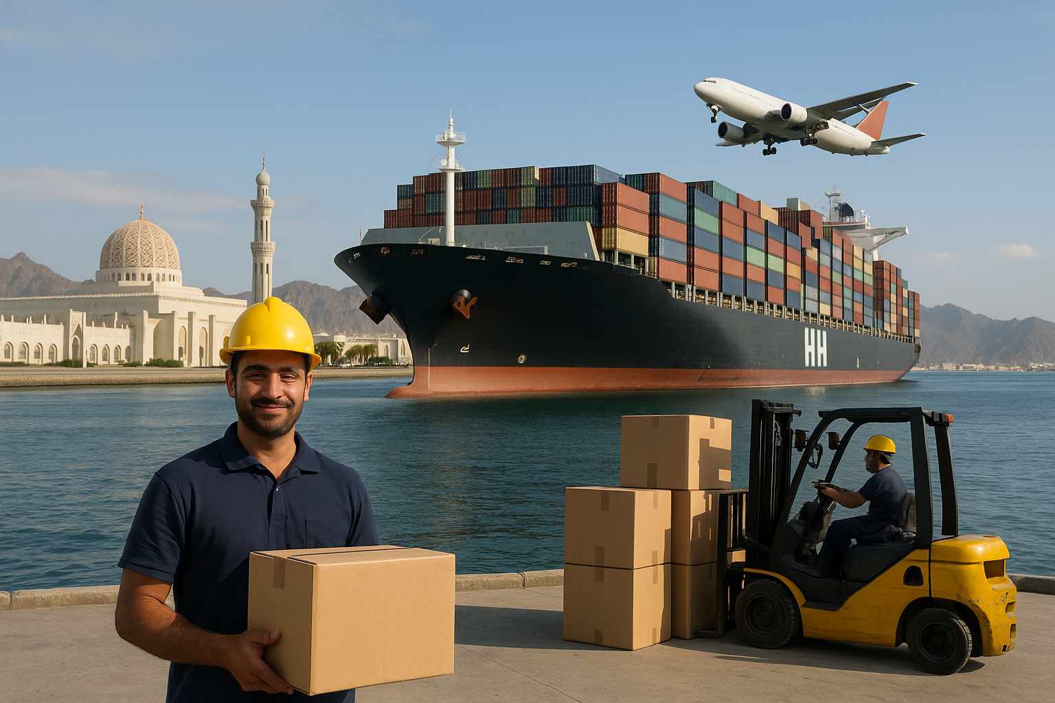 best shipping in oman